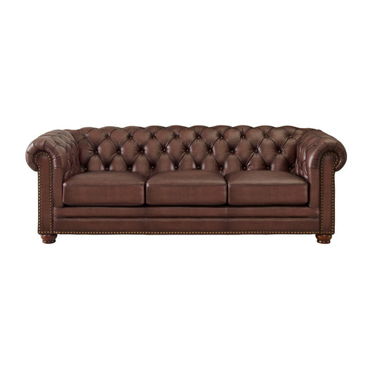 The Kennedy Leather Sofa