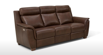 The Palmer Leather Reclining Sofa