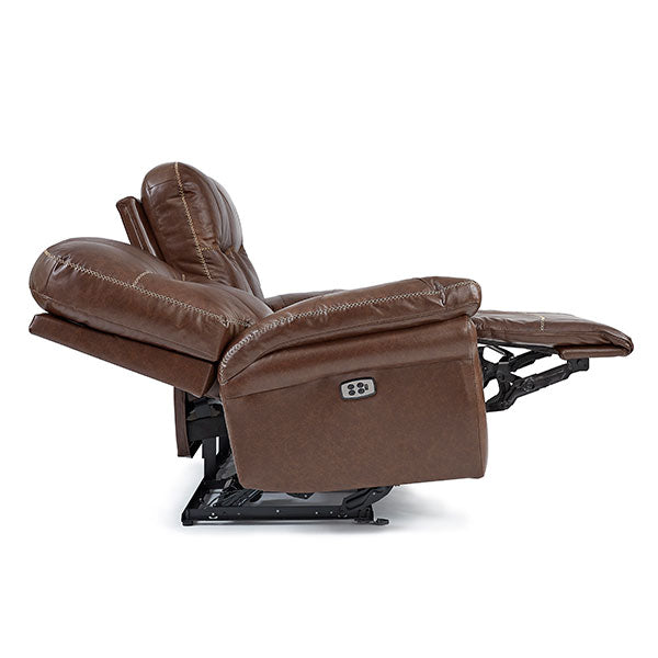 The Leya Reclining Leather Sofa